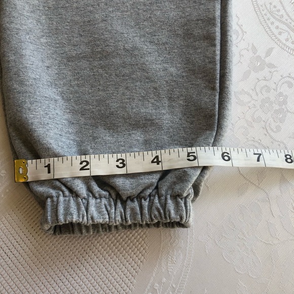 OSOS 4505 Gray Sweatpants Joggers Women’s Size L Elastic Waist/Ham Activewear - Picture 10 of 16